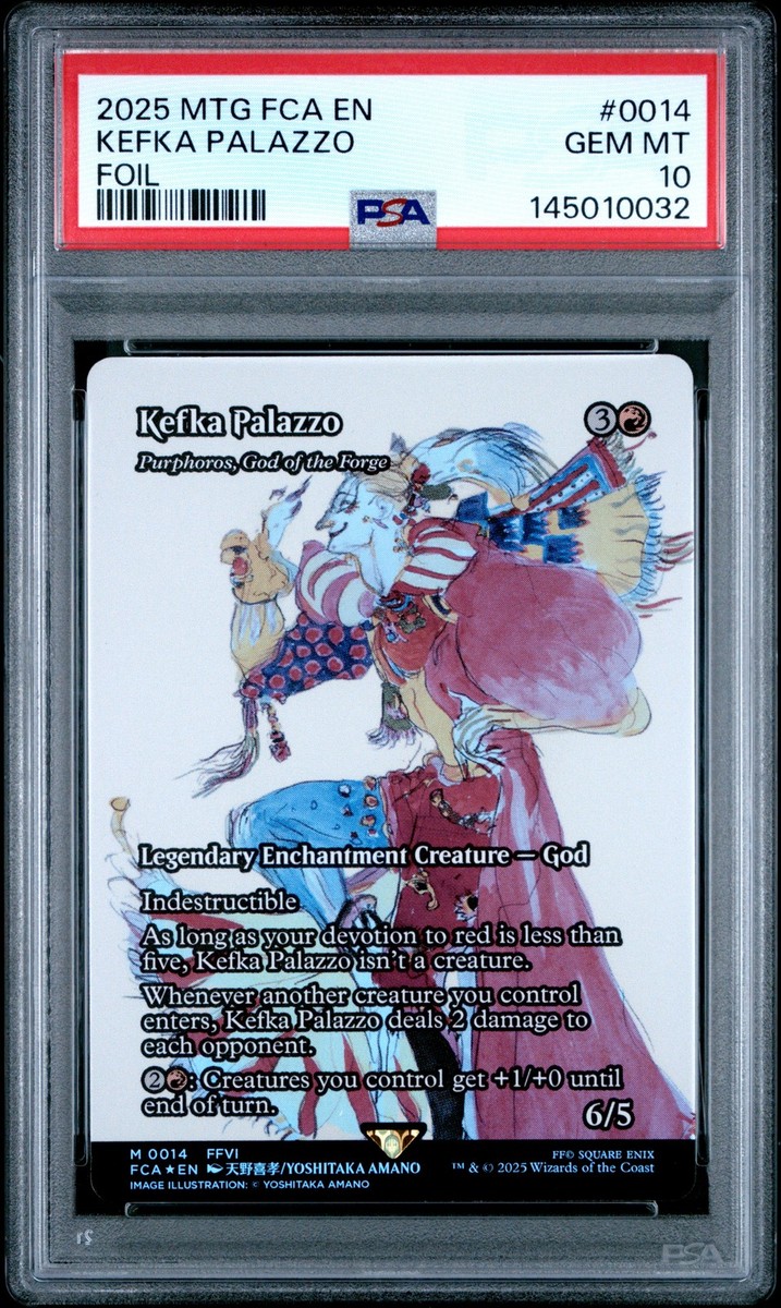 Kefka Palazzo - Purphoros, God of the Forge (Showcase) Final