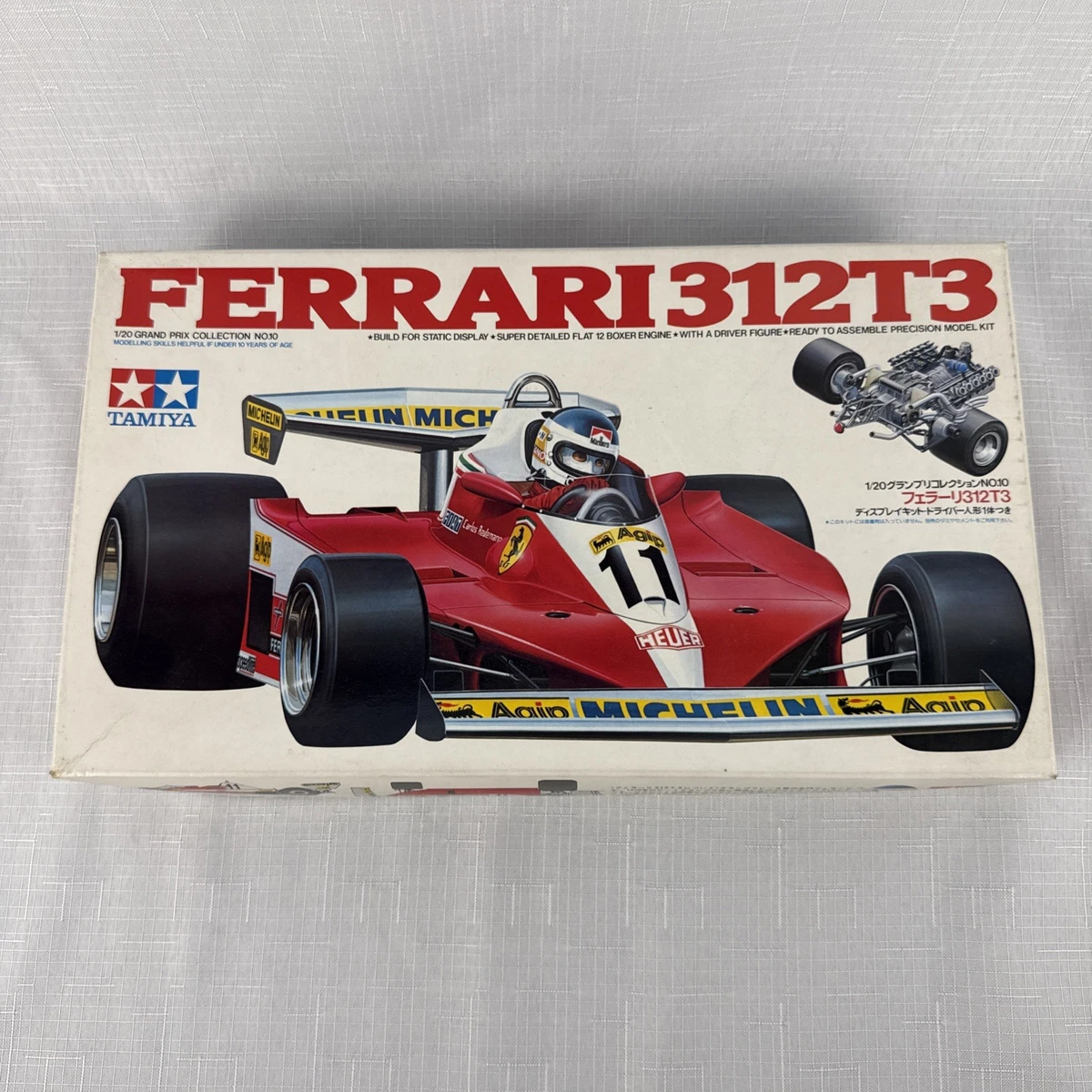 Ferrari 312t In 1/12 Scale Sports Car Toy Models & Kits for sale