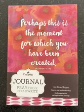 Dayspring Inspirational HC Bookcloth Journal 192 Lined Pages Esther 4:14 NEW