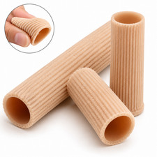 Gel Toe Protectors Toe Sleeves Silicone Tube Caps Hammer Corn Blister Pain Relie