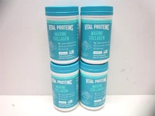 Vital Proteins 7.8oz Marine Collagen Peptides Powder Supplement 09/2025 - Qty 4