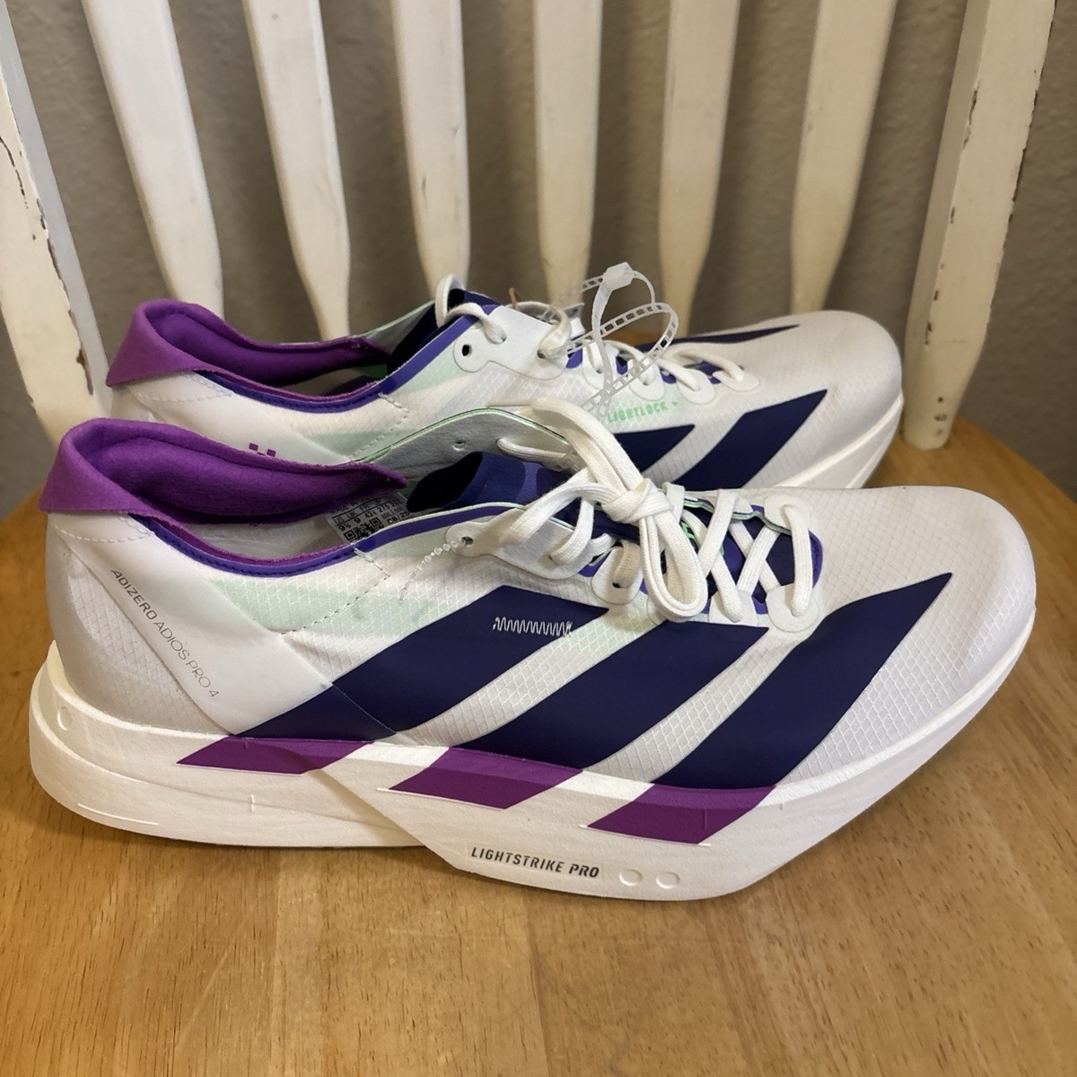 adidas gazelle silver green womens adidas Adizero Adios Pro 4 Shoes - Men's - Solar Blue / Silver / Red main image 0