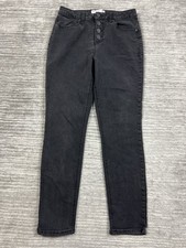 No Boundaries Jeans Juniors 13 Black Denim Skinny Cotton Blend