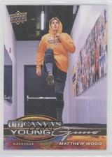 2025-26 Upper Deck Series 1 UD Canvas Young Guns Matthew Wood #C-93 1b4p