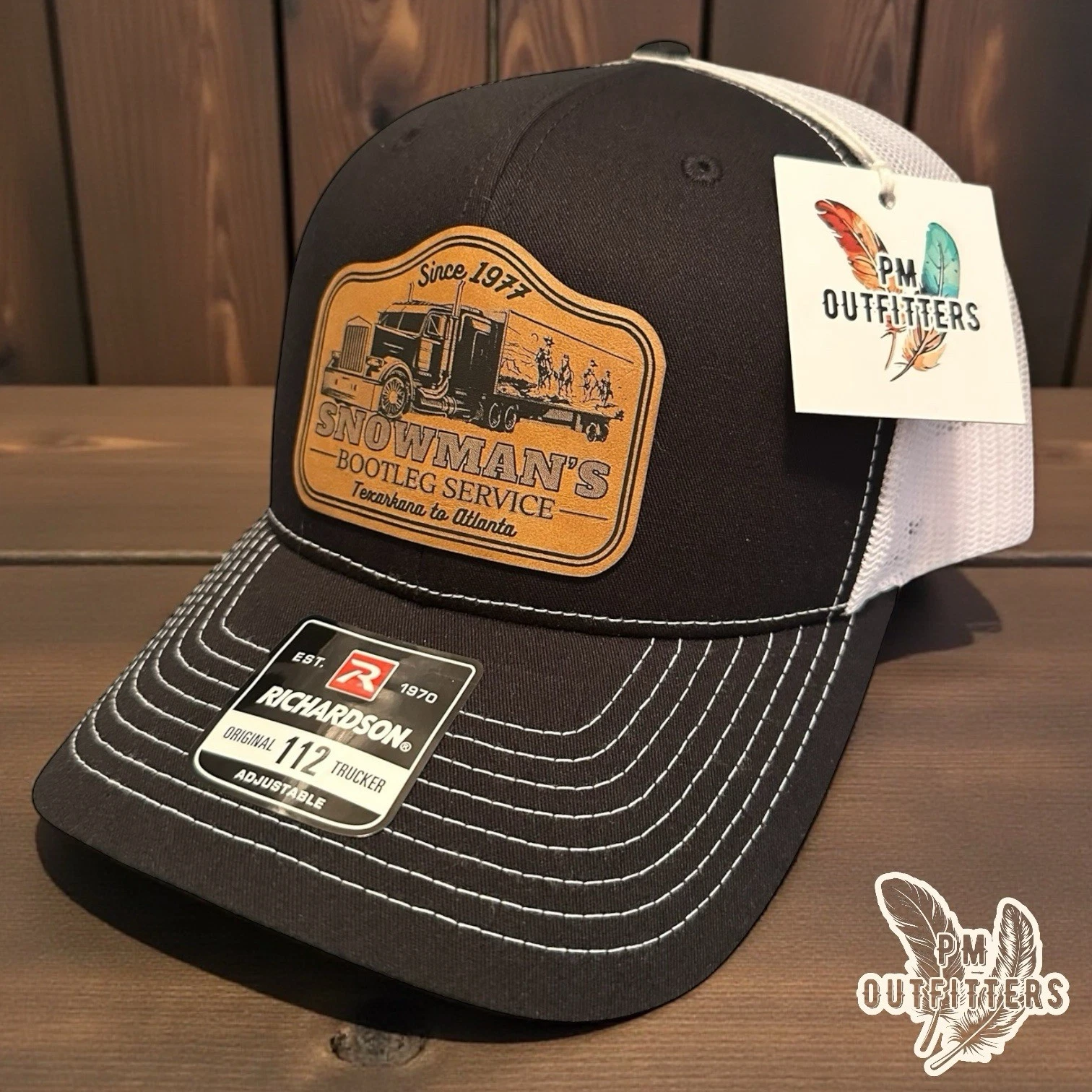 Snowman’s Bootleg Service Smokey & The Bandit Custom Richardson 112 Trucker Hat
Opens in a new windo