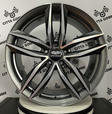 Set 4 Alloy Wheels Compatible V W G Or L F 18 '' +4 Tyres 225/40r18 Ankle Winter