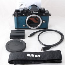 Nikon Zf Black Indigo Blue Body Premium Exterior w/ 4022 Shots 371026