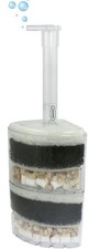 XINYOU Corner Filter Air Driven Bio-Sponge Ceramic for Fry Shrimp Fish Tank A...