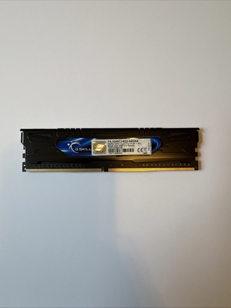 G. SKILL Computer PC4-25600 (DDR4-3200) Bus Speed RAM 4 Modules