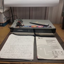 LG RC199H Super Multi DVD Recorder  VCR Combo HDMI w/ Remote  Manual