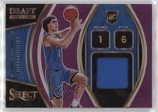 2021-22 Select Draft Selections Memorabilia Purple Prizm 68/99 Josh Giddey 1bj7