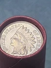 Red Au+1909 & S Mint Reverse Indian Head Pennies Ends Of Lincoln Wheat Cent Roll