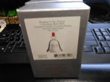 Reed & Barton "Ringing In Season Christmas Bell" 2020 Silver Plate Ornament NEW