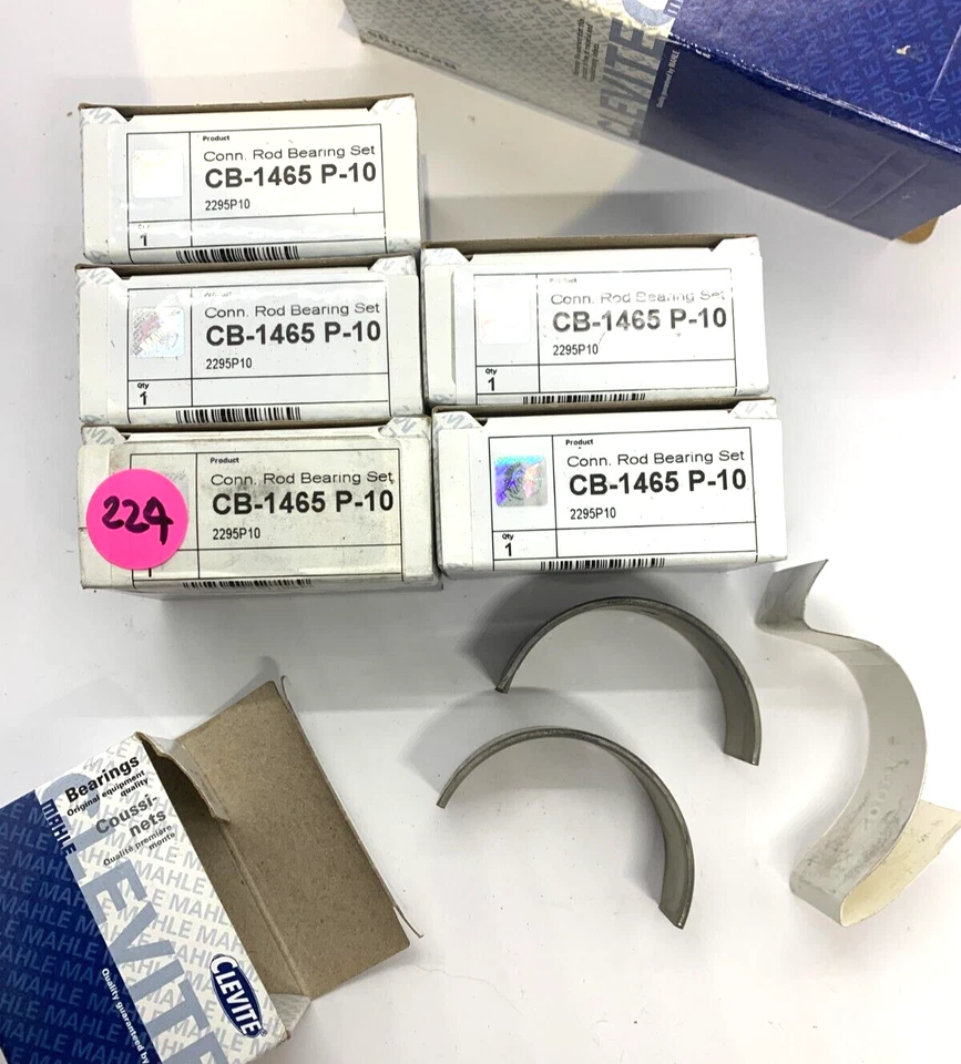 Rodamientos de motor Clevite CONROD .010" JAGUAR 6 cilindros 2483-4235cc NOS Foto 2 de 3