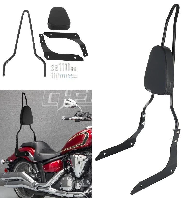 Passenger Backrest Sissy Bar For Yamaha Stryker XVS1300 XVS1300CE