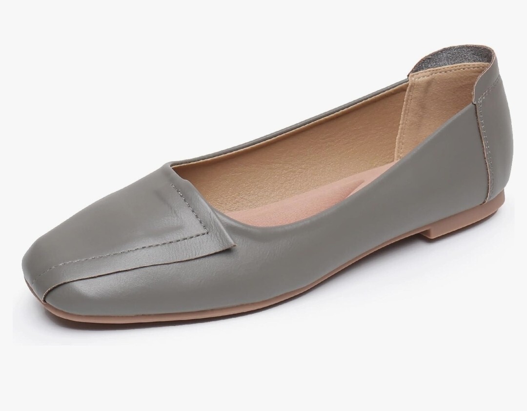 Venus Celia Size 11 Women's Gray Plain Dance Flat Shoe. New Without Box |  eBay