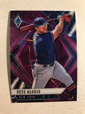 2021 Panini Chronicles Purple Velocity Prizm Phoenix Pete Alonso Mets 4