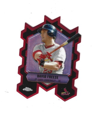 2013 Topps Chrome Chrome Connections Die Cuts #CCDF David Freese CARDINALS