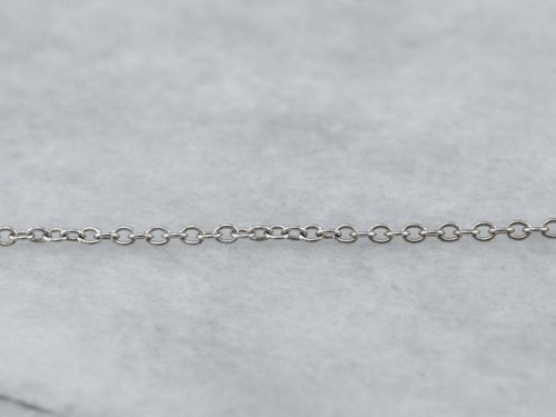 White Gold Botanical Diamond Necklace - Picture 5 of 10