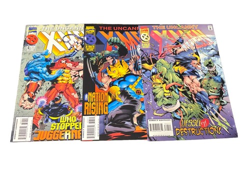 Uncanny X-Men #’s 322,323,324 (VOL. 1) Marvel Comics 1995 Lot Of 3. HIGH GRADE