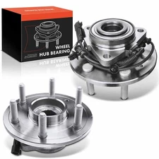 2x Front Side Wheel Bearing & Hub Assembly for Ram 1500 2019-2020 2022-2023 4WD
