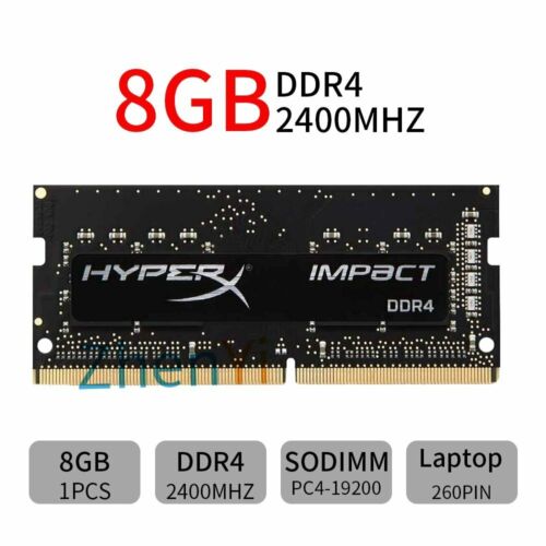 8GB DDR4 PC4-19200 2400 1.2V 260Pin Notebook Computadora portátil de memoria Impact | eBay