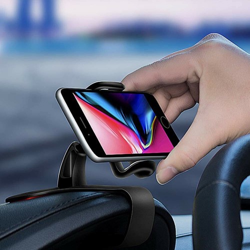 Supporto montaggio cruscotto universale cellulare GPS auto supporto HUD ven clip sulla culla - Foto 3 di 6