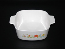 VTG Corning Ware Wildflower Casserole Dish 1 1/2 L  NO LID A-1 1/2-B