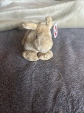 Swibco Puffkins Armour Armadillo Plush Stuffed Animal with Tags Tan Vintage 5"