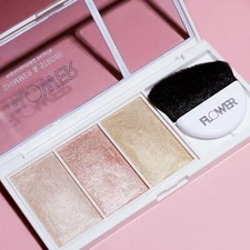 FLOWER Beauty By Drew Barrymore Shimmer & Strobe Highlighting Palette 