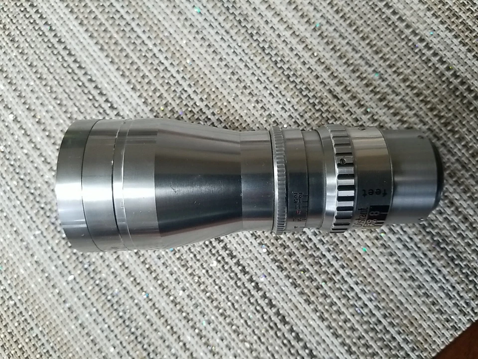 Walz Telephoto 3" inch 75mm f1.9 No. 2507 C-Mount Cine Lens Vintage - Image 4 of 4