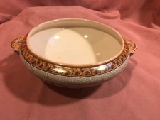 Vintage Wisconsin by Brownfield Round SERVING BOWL w/handles