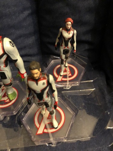 Marvel Avengers Endgame Disney Store Space Figur Set 5 Captain America Ironman - Bild 4 von 8