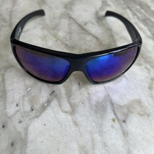 REEBOK RBOP 2207 Black frame Blue Mirrored lens SUNGLASSES NWT