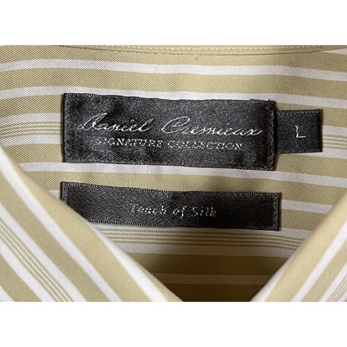 Daniel Cremieux A Touch of Silk Short Sleeve Button Down Shirt Size Large - Picture 3 of 5