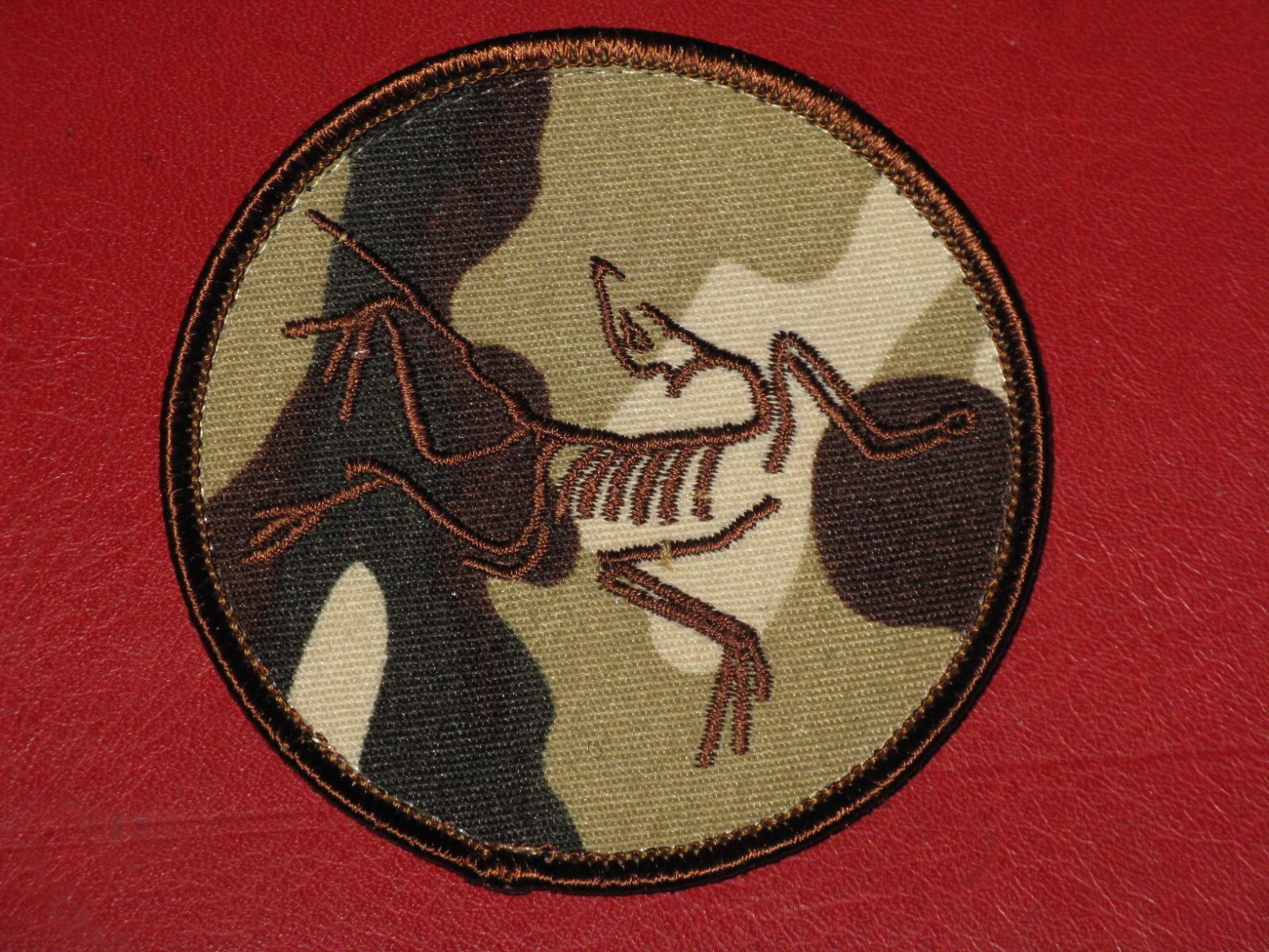 Arc’teryx LEAF CAMO Arcteryx Dead Bird Skeleton Embroidered Patch Multi-Cam