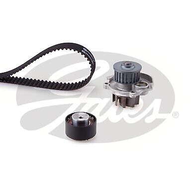 GATES WATER PUMP + TIMING BELT KIT for ABARTH 500C / 595C / 695C 1.4 2009->on - Picture 2 of 9