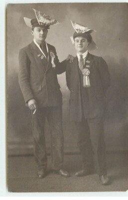 Fotokarte - Zwei Wehrpflichtige, einer rauchend - Henri Gerber VINCENNES - 6001
