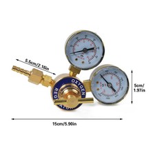 Oxygen Regulator for Victor Style Welding Kit CGA540 0-4000 PSI