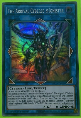 Yu-Gi-Oh! TCG The Arrival Cyberse @Ignister Eternity Code ETCO-EN050 1st Edition