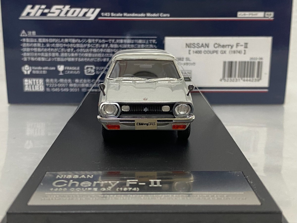 Hi Story HS362SL NISSAN CHERRY F-II 1400 COUPE 1974 resin 1:43