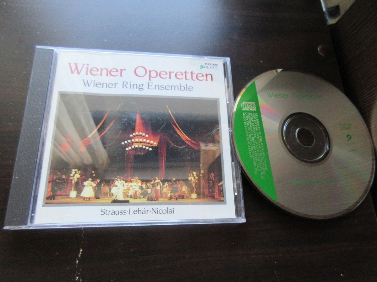 Wiener Ring Ensemble Wiener Operetten Strauss Lehar Japan Signed