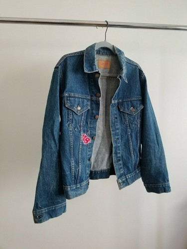 Repaired Vintage Levis, denim jacket 
