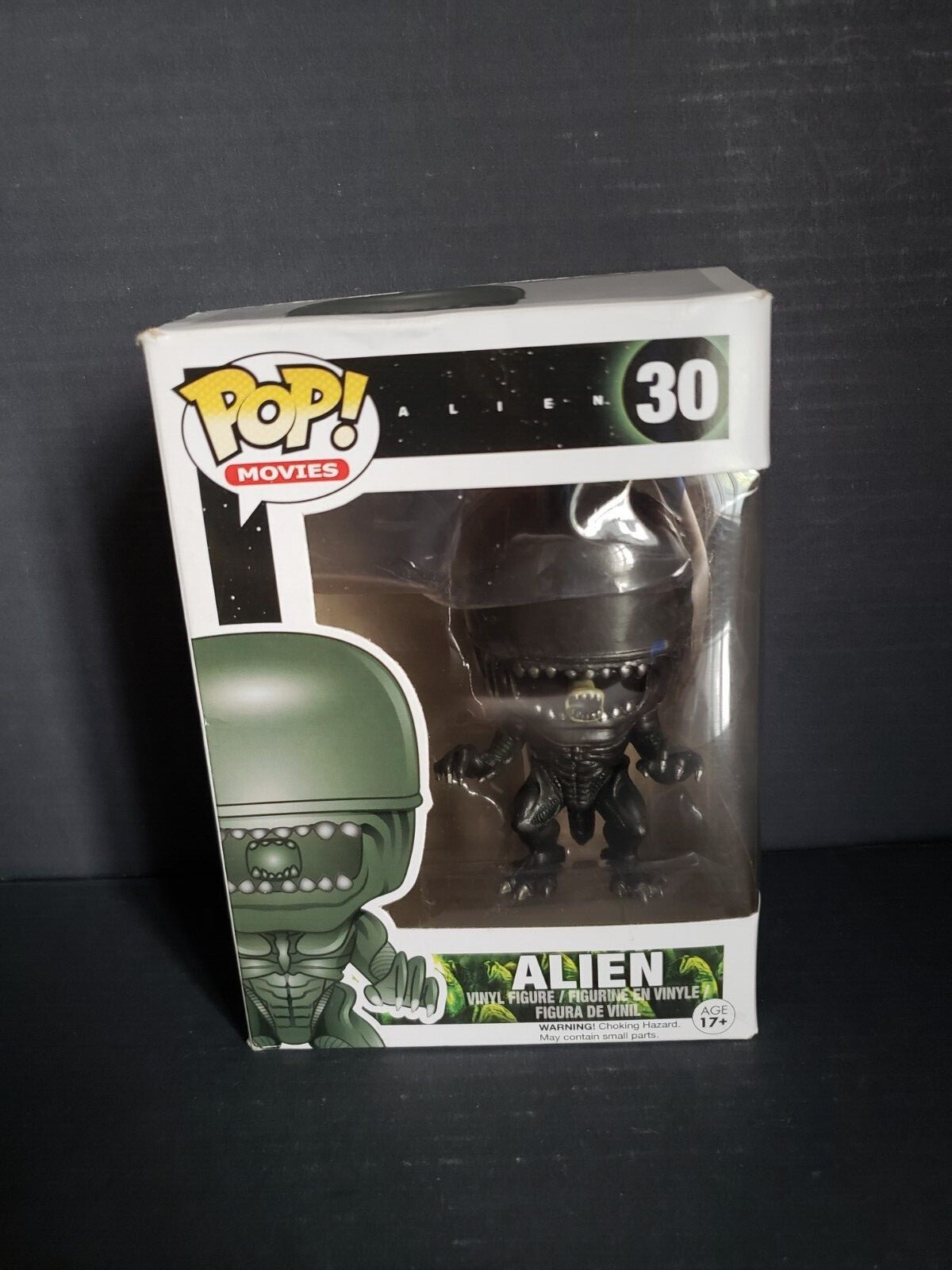Funko Pop Movie Icon Alien #30 Damaged Box Nib