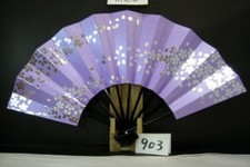 Japanese Folding Fan KYOTO Traditional Sensu Ougi SAKURA Cherry Blossom 903 F/S