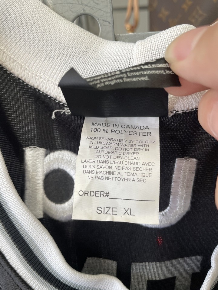 Vintage y2k 2004 John Cena Chain Gang jersey XL Exclusive USA Release