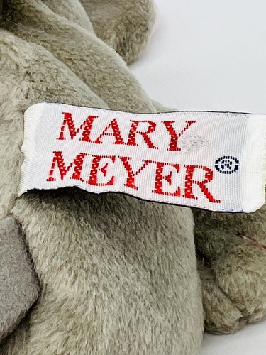 Mary Meyer Vintage Mouse Snuffy Plush Gray Beanie 1998 Yankee Candle Mascot 9" - Picture 4 of 9