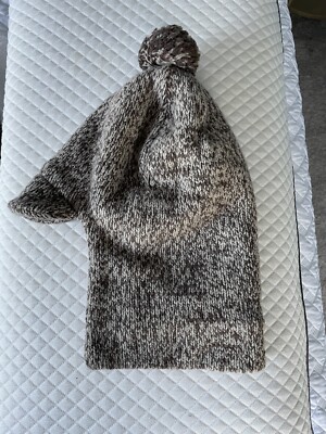 Sisley wool winter dust brown hat Sisley wool winter hat made in Italy | eBay main image 4