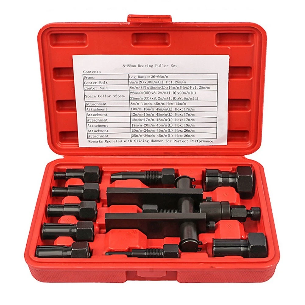 Effective 10pcs Bearing Puller Set for Quick Motorcycle Bearings Removal