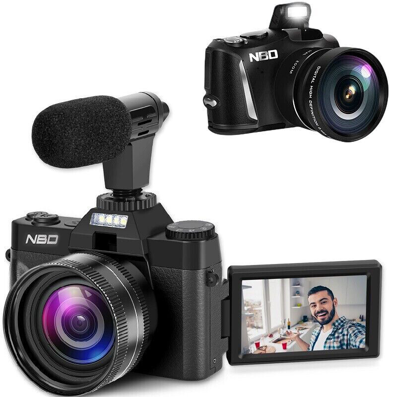 Best Camera For Videos Digital Camera 4K 16X IPS Screen Video